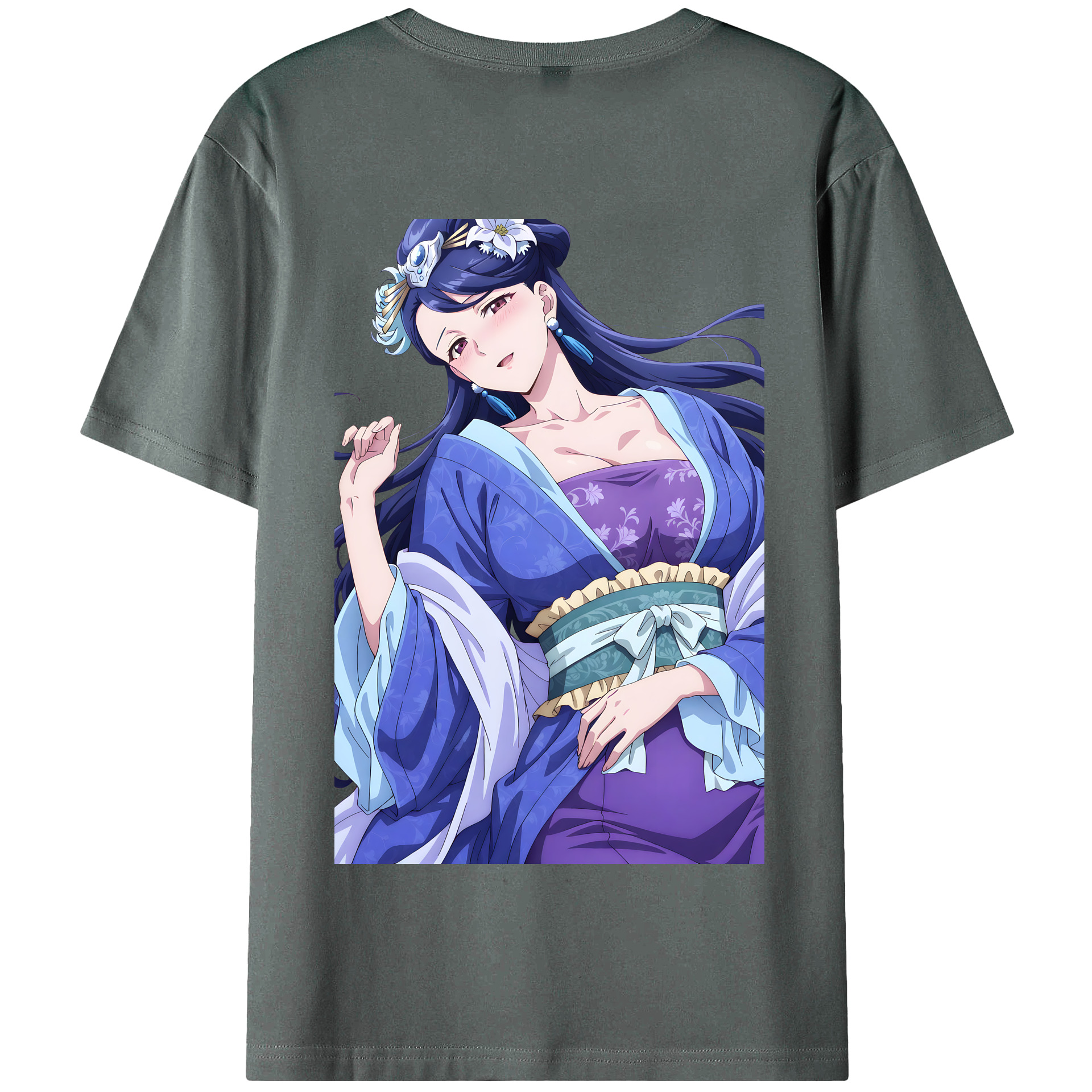 （画像用） 薬屋のひとりごと The Apothecary Diaries 綿100％半袖Tシャツ（背面プリント）